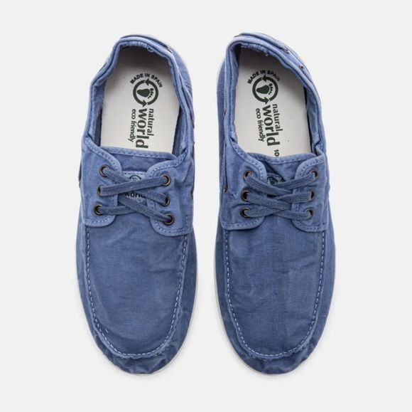 Natural World Vegan Spain Eco-friendly Recycled Organic Cotton Canvas 100% 39 - Picture 1 of 7